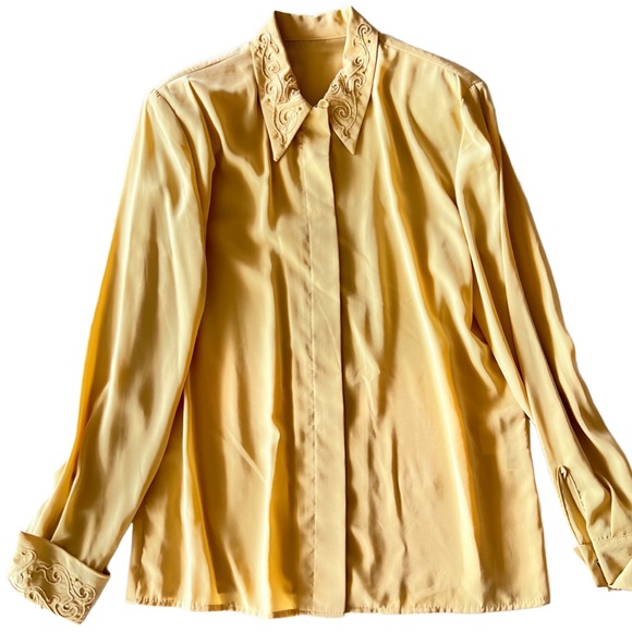 Howard Wolf Vintage Set Jacket Asian Print Pants and Shirt Size 10 - Picture 6 of 10